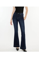 Kancan Roxanne HR Flare Dark Jeans