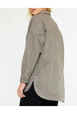Kancan   Claire Oversized Shirt Jacket