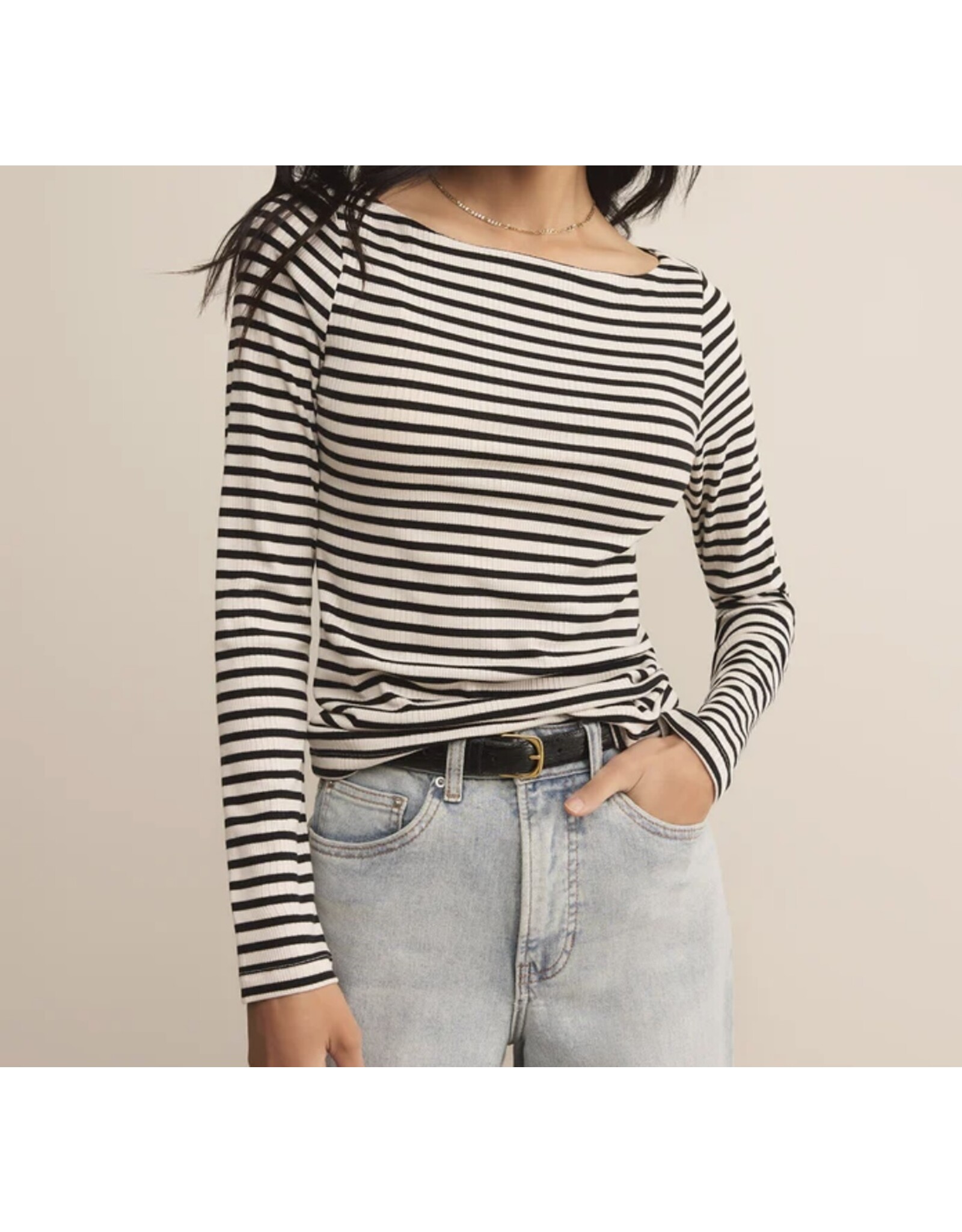 ZSupply ZSUPPLY Pristine Black Stripe Tee