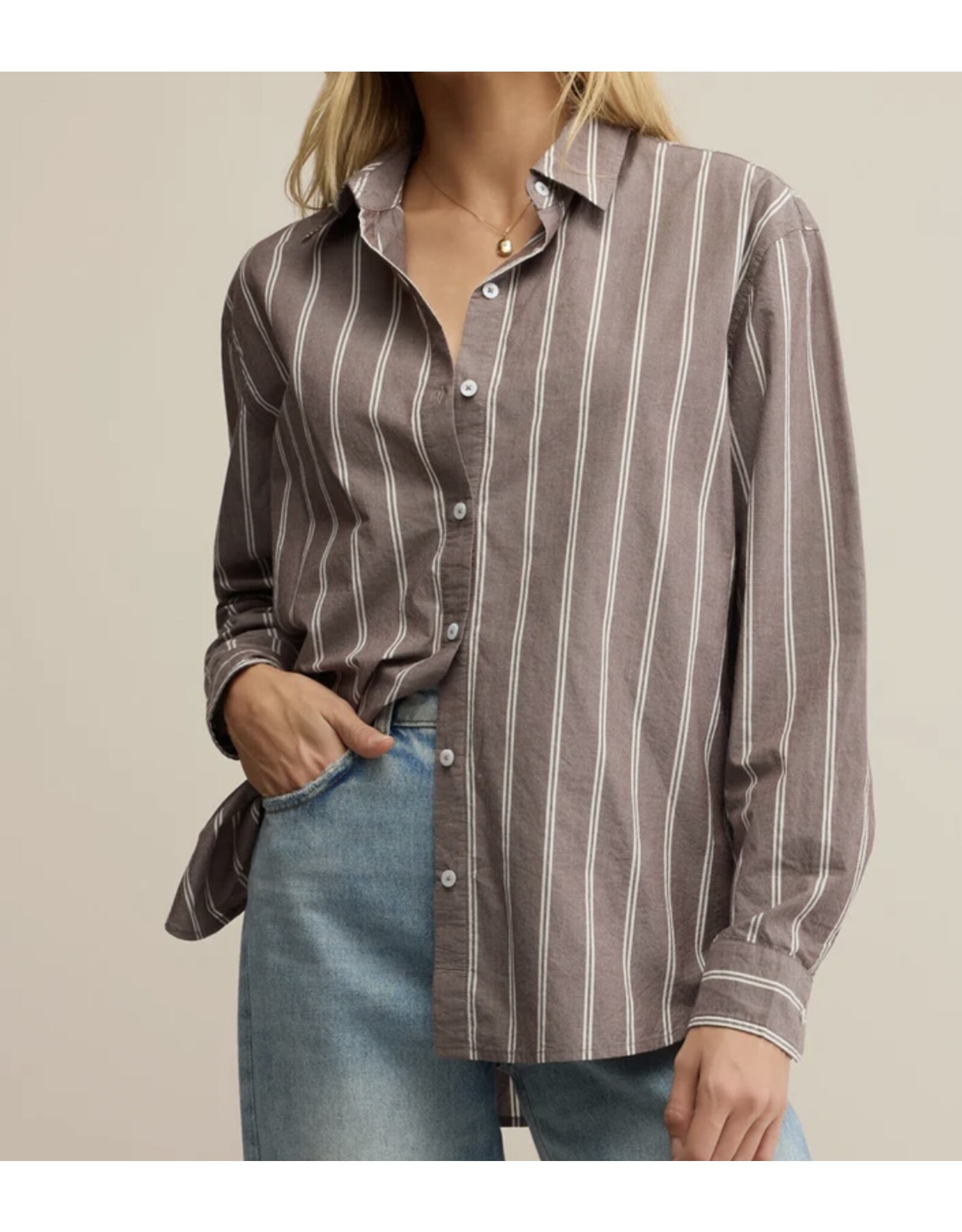 ZSupply ZSUPPLY SEAPORT STRIPED POPLIN