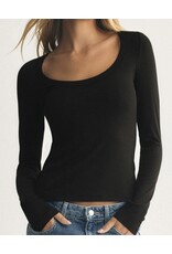 ZSupply Z SUPPLY 2nd Skin Scoop Neck Top