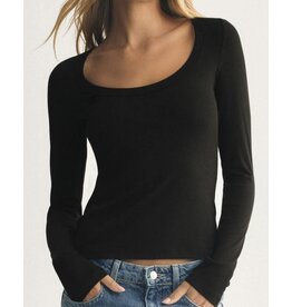 ZSupply Z SUPPLY 2nd Skin Scoop Neck Top