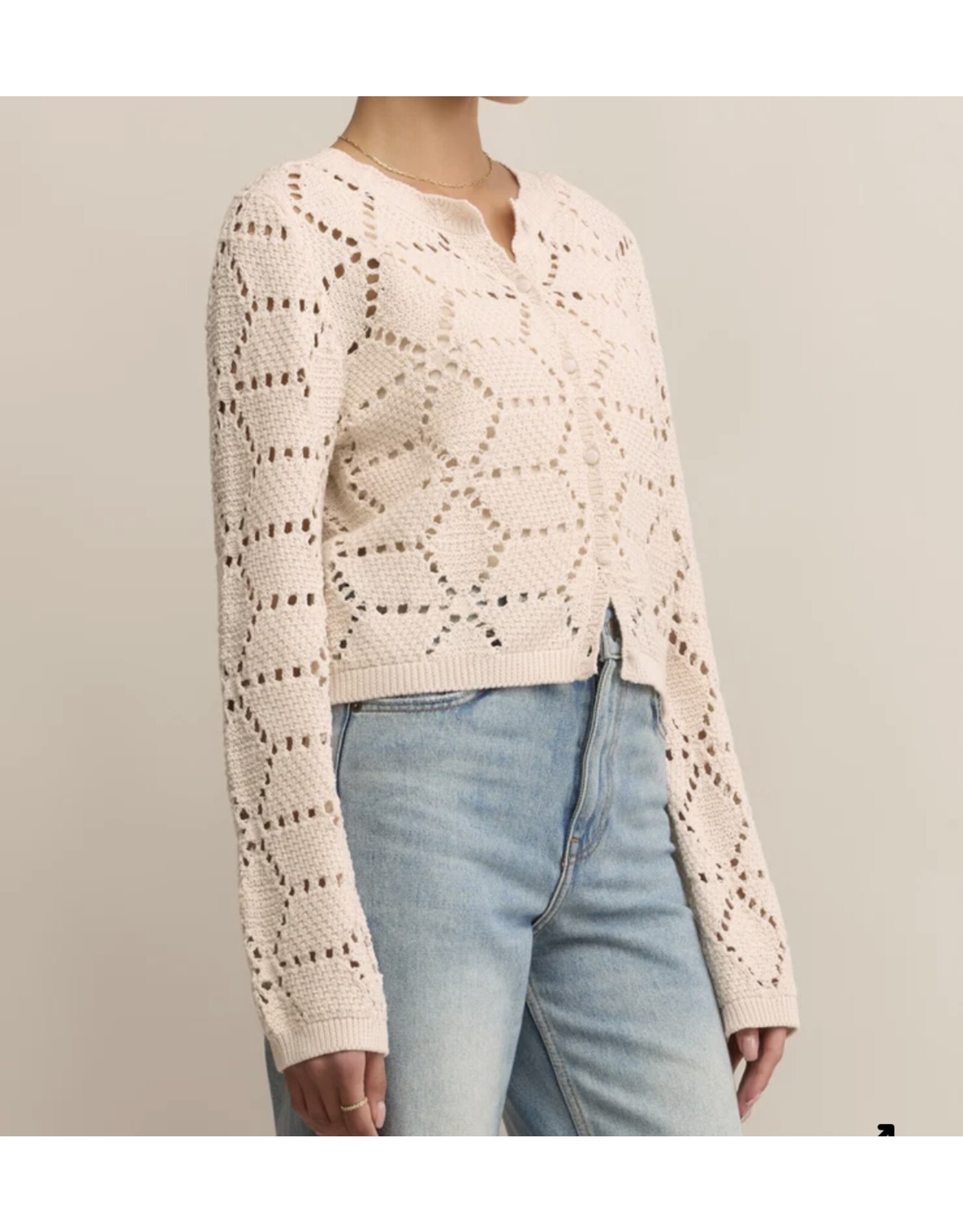 ZSupply ZSupply Rosalyn Sweater Cardigan Crystal