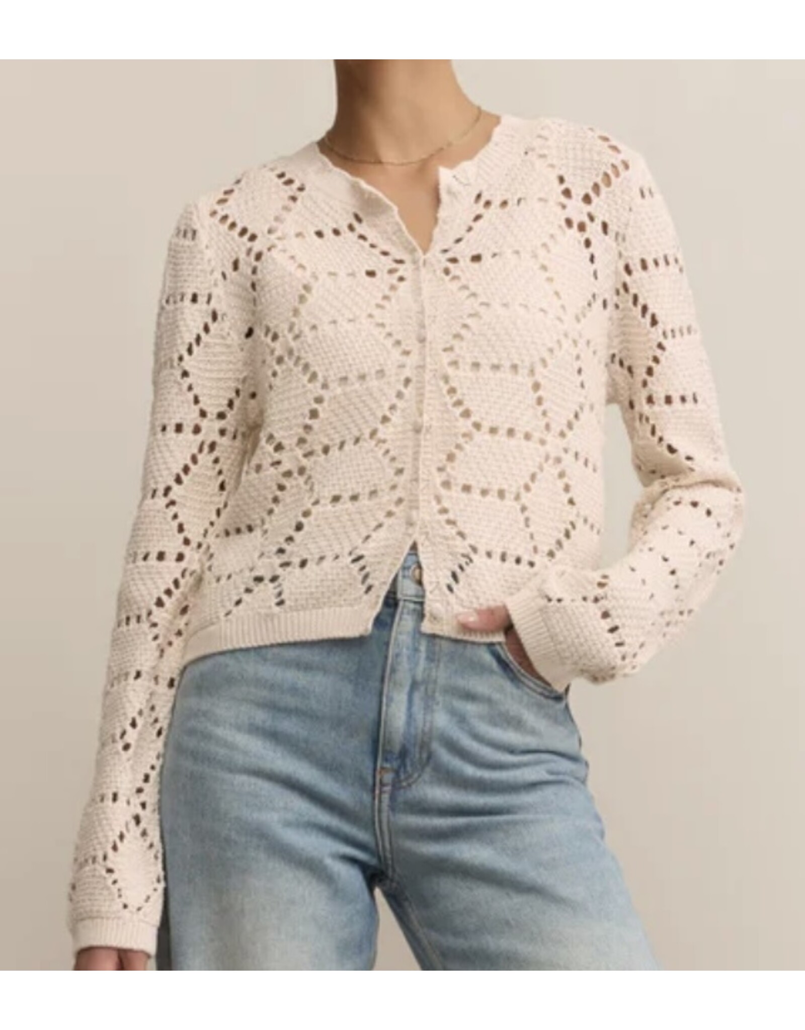 ZSupply ZSupply Rosalyn Sweater Cardigan Crystal