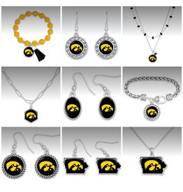from the heart Iowa Hawkeye jewelry