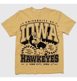 raygun Hawkeyes Heavyweight Mustard tee