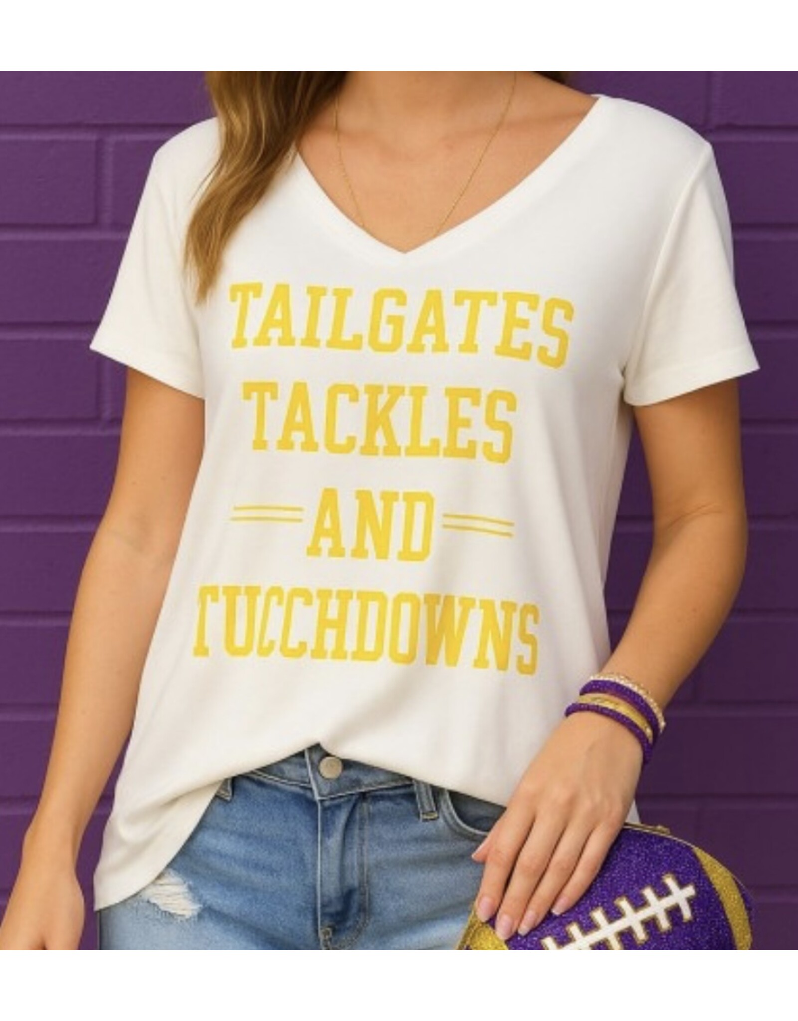 Tailgates Tackles & Touchdown TEE