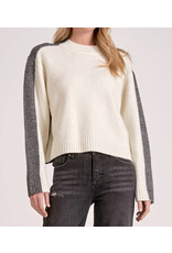 Elan Elan Colorblock Crewneck Sweater