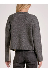 Elan Elan Colorblock Crewneck Sweater