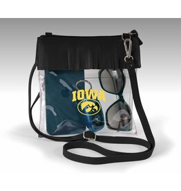 Iowa Clear Crossbody w/ Fringe