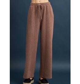 Brushed Wide Leg Pants