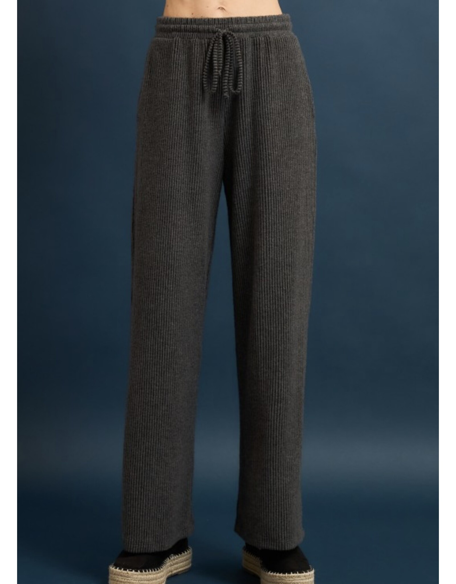 Brushed Wide Leg Pants