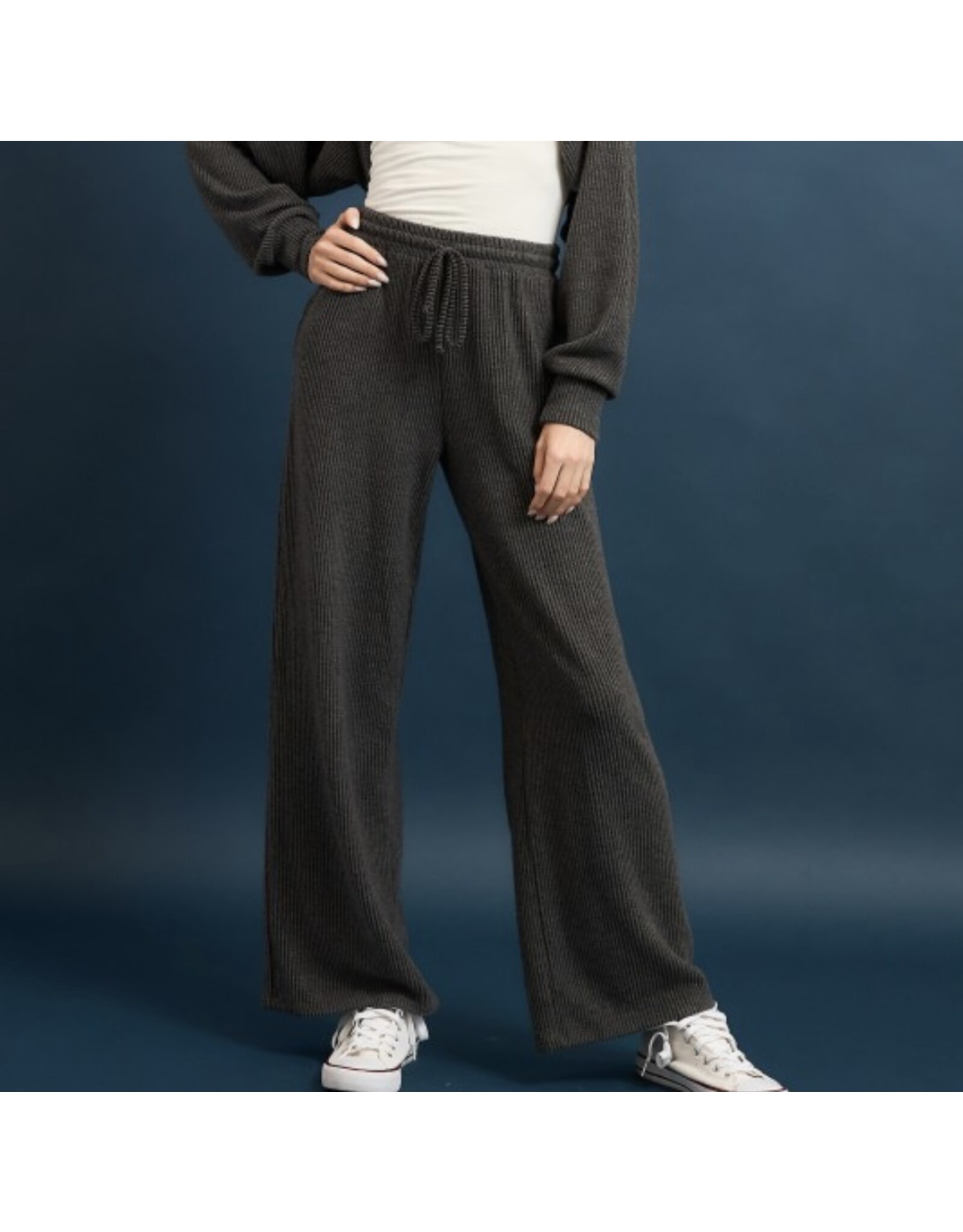 Brushed Wide Leg Pants