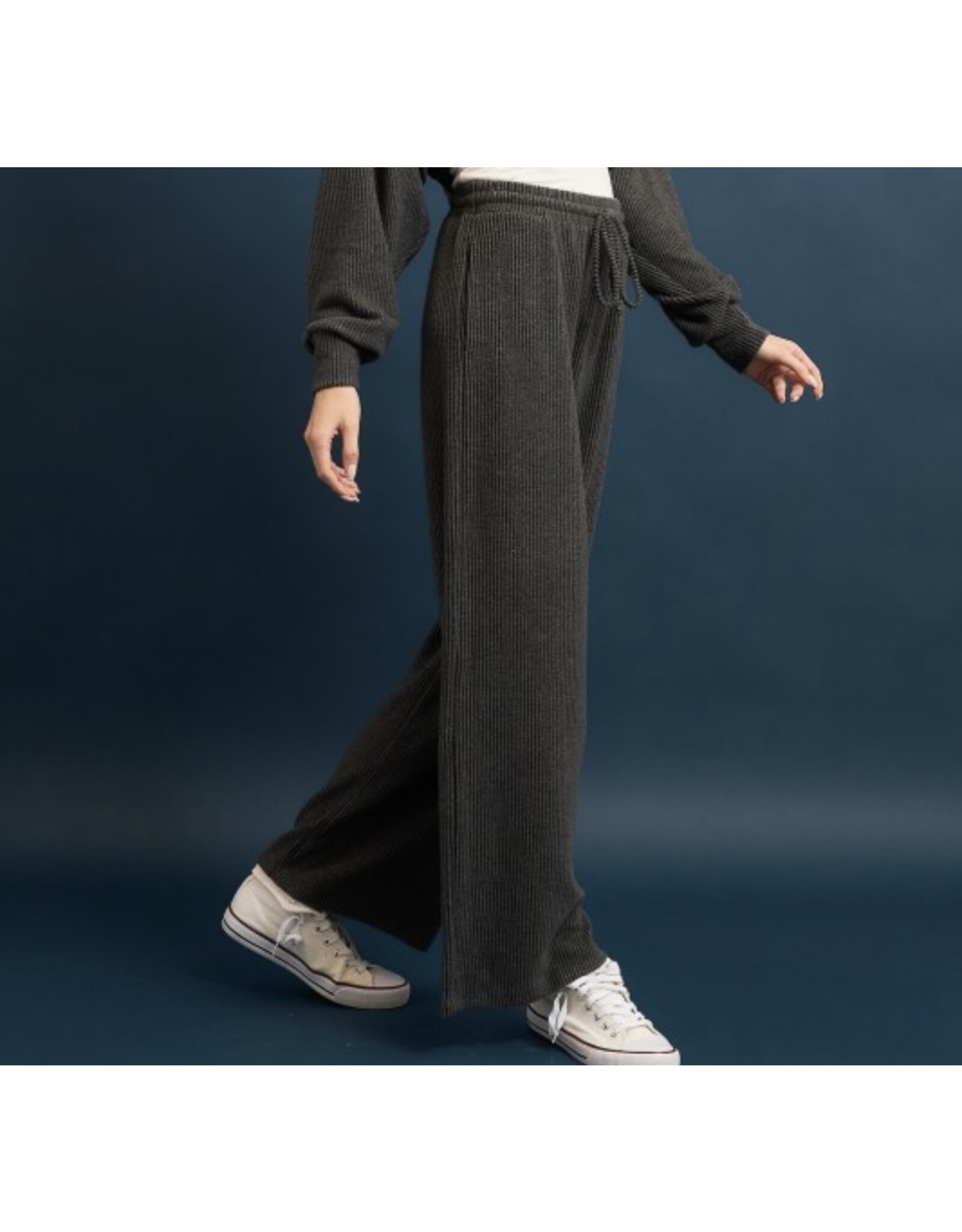 Brushed Wide Leg Pants