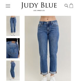 Judy Blue Judy Blue MR Boyfriend Classic Cuffed