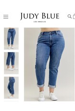 Judy Blue Judy Blue MR Boyfriend Classic Cuffed