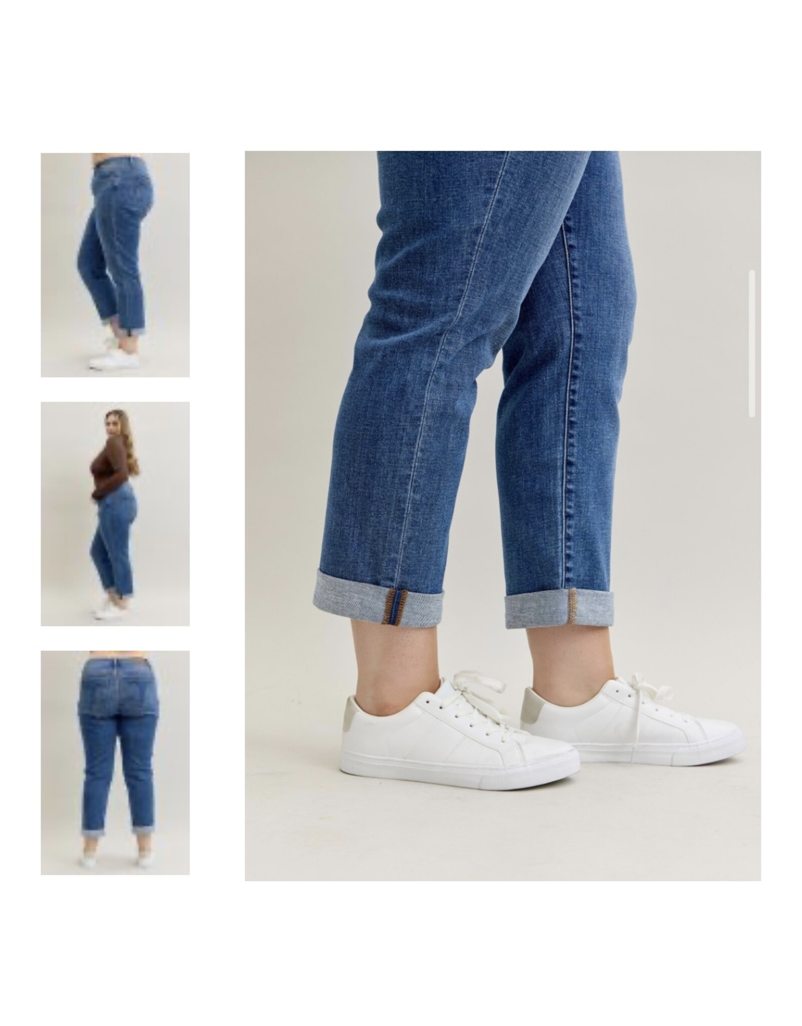 Judy Blue Judy Blue MR Boyfriend Classic Cuffed