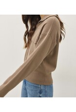 be cool Zip Up Sweater Jacket W/ Floppy Collar