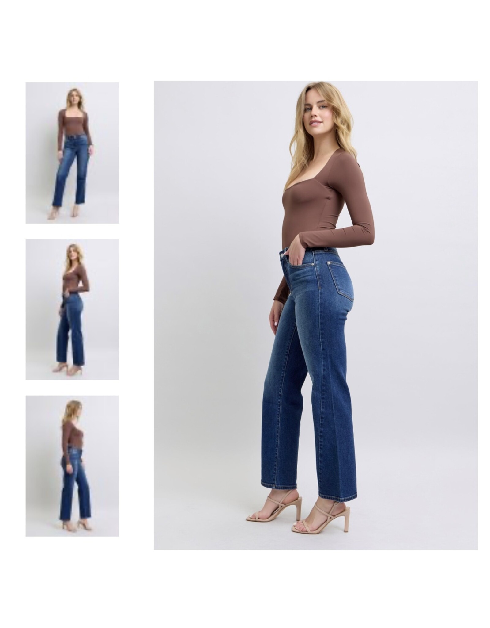 Judy Blue Judy Blue MR Side Seam Straight