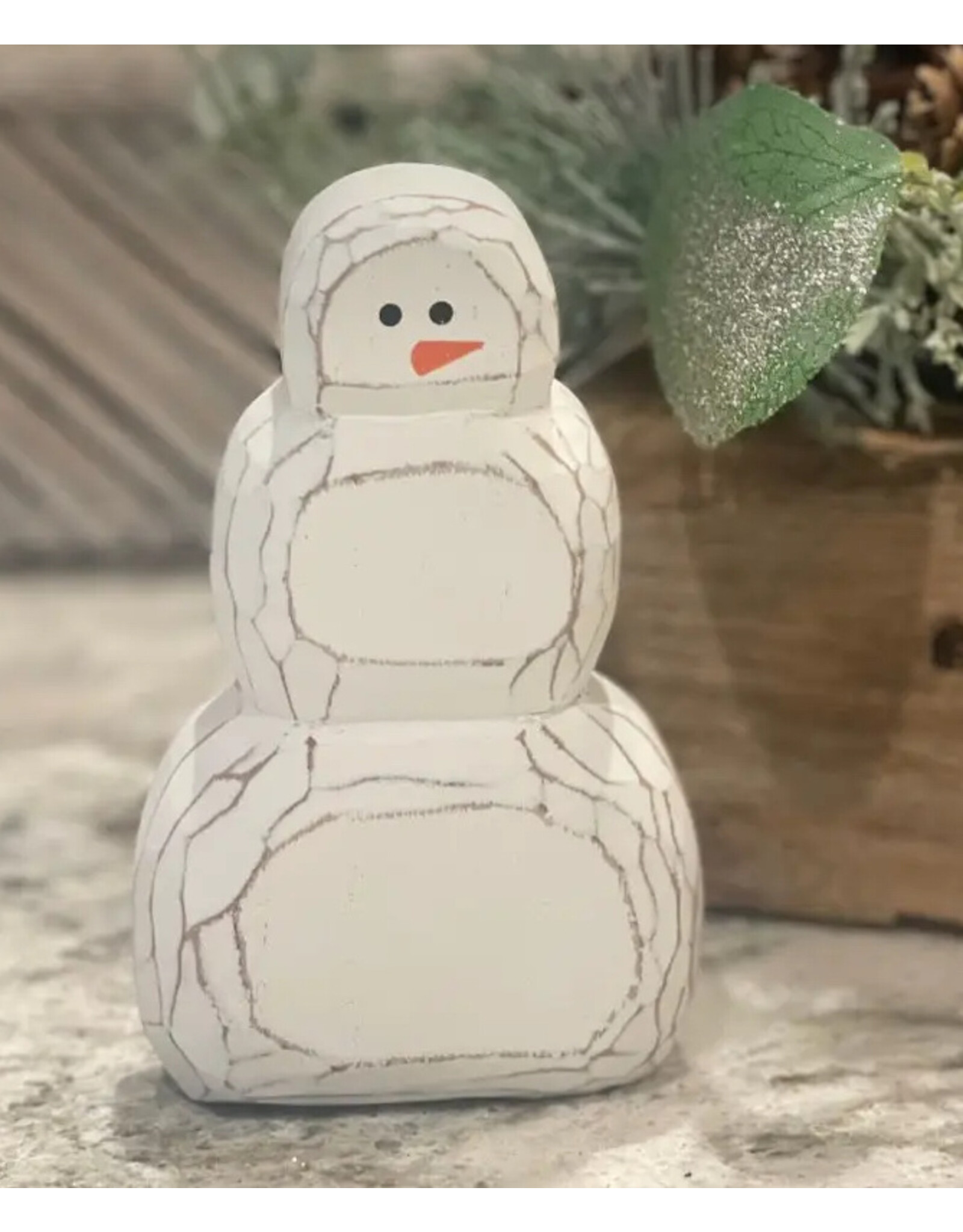 Carved Christmas Frosty