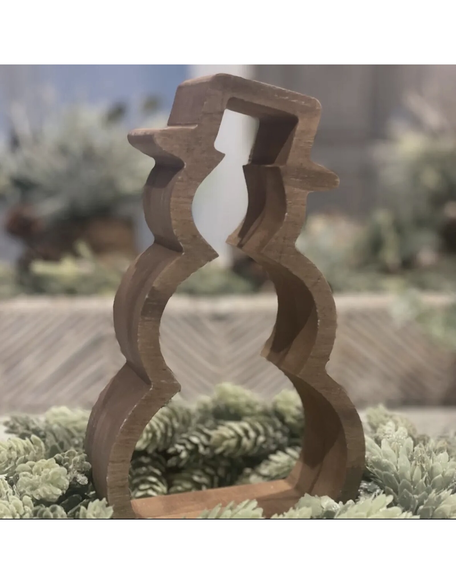 Hollow Christmas Snowman