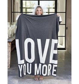 Santa Barbara Designs Luxe: Love You More throw blanket
