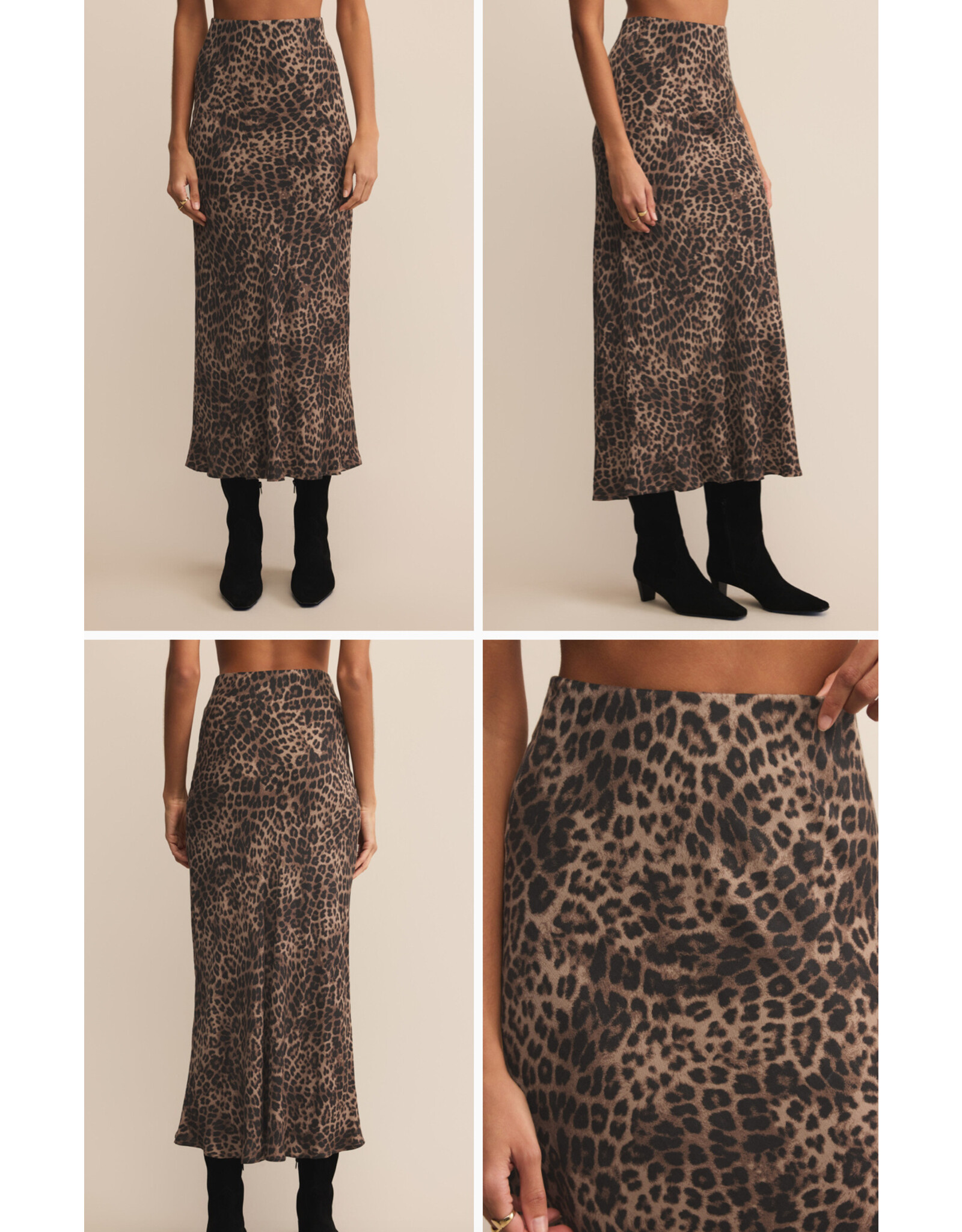 ZSupply ZSupply Izabel Leopard Skirt