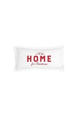 Santa Barbara Designs I'll be home for Christmas lumbar pillow