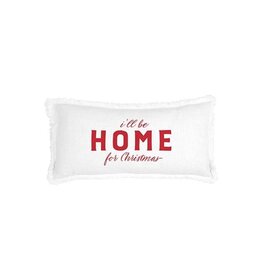 Santa Barbara Designs I'll be home for Christmas pillow