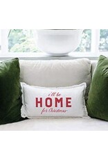 Santa Barbara Designs I'll be home for Christmas lumbar pillow