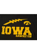 LATA Iowa Hawkeye football v-neck tee