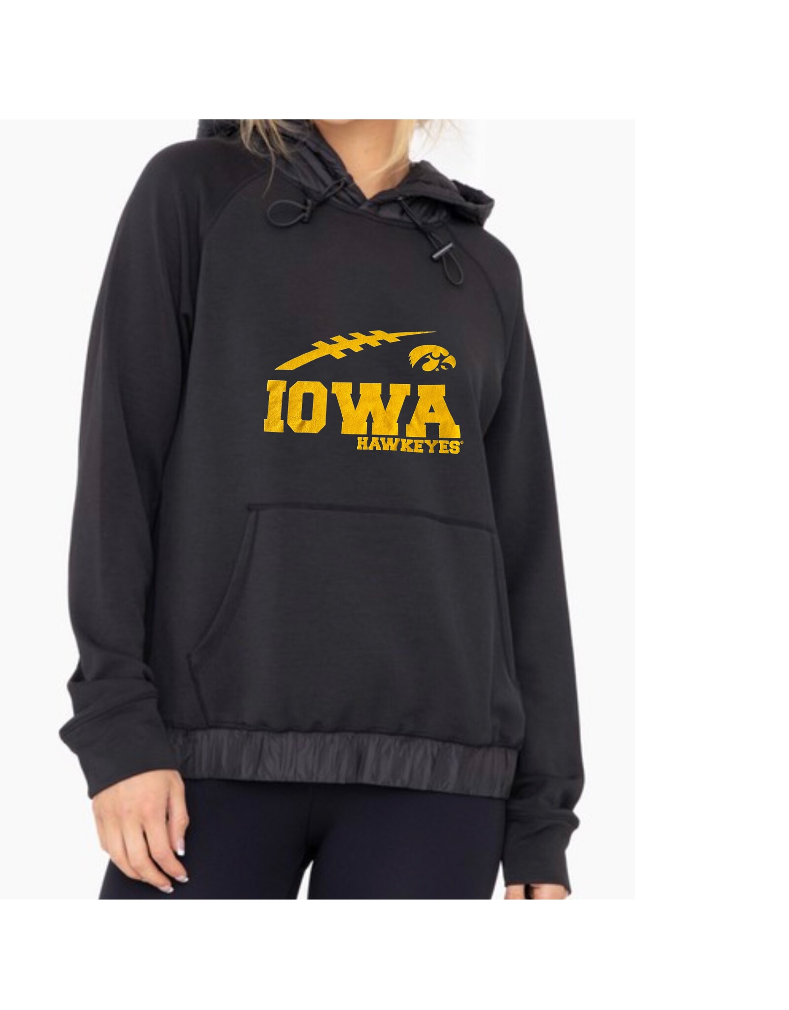 Iowa Hawkeye football mono b hoodie