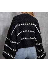 Miss sparkling Chunky Knit Sweater