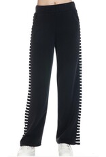 Ariella Straight pant w/ contrast striping