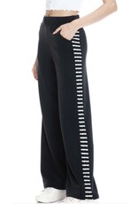 Ariella Straight pant w/ contrast striping