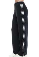Ariella Straight pant w/ contrast striping