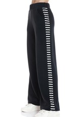 Ariella Straight pant w/ contrast striping