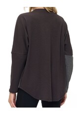 Colorblock dolman top