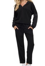 Ariella Contrast Straight Leg Pants
