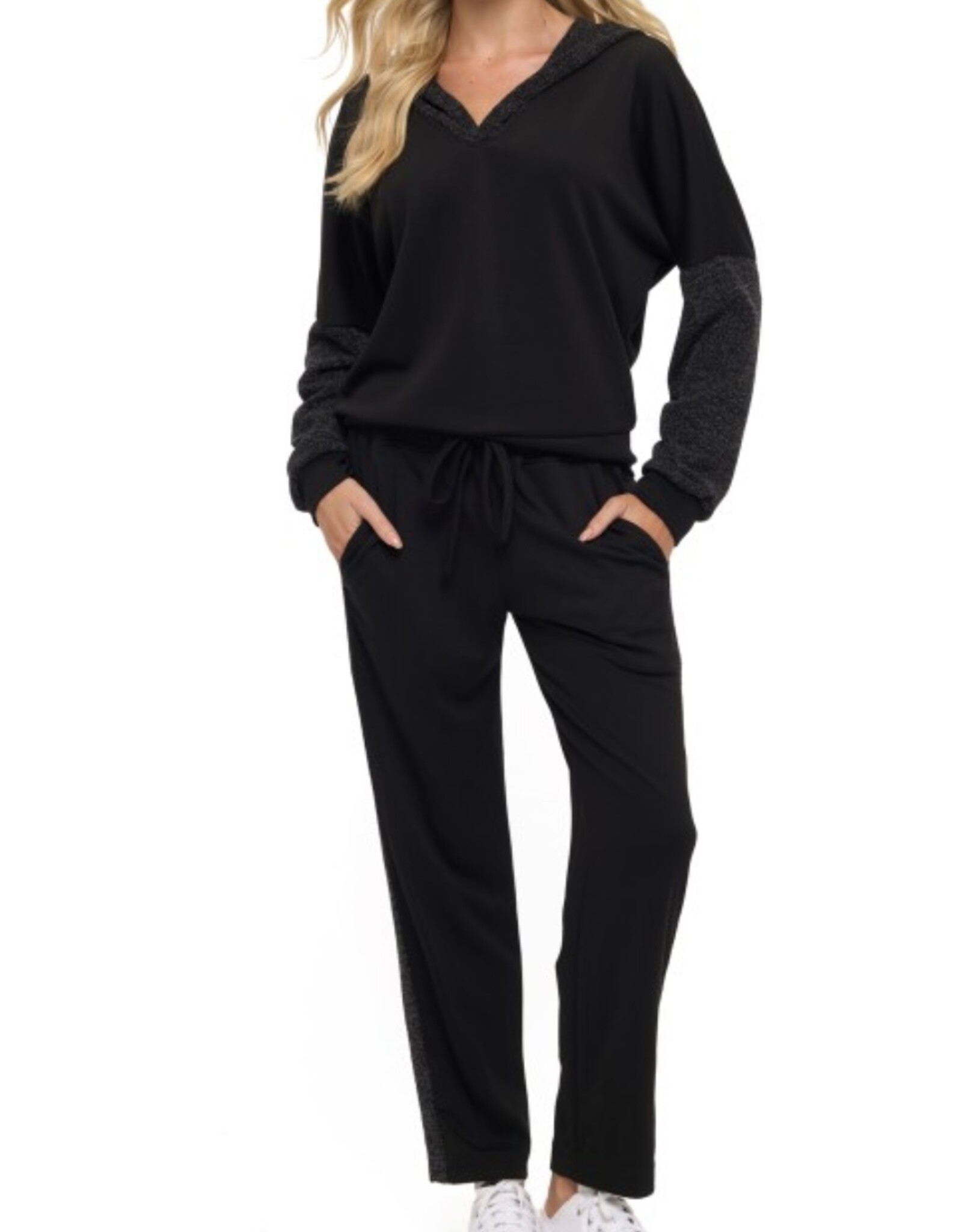Ariella Contrast Straight Leg Pants