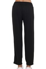 Ariella Contrast Straight Leg Pants