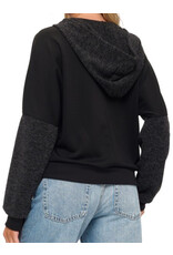 Ariella Contrast Slv Hoodie