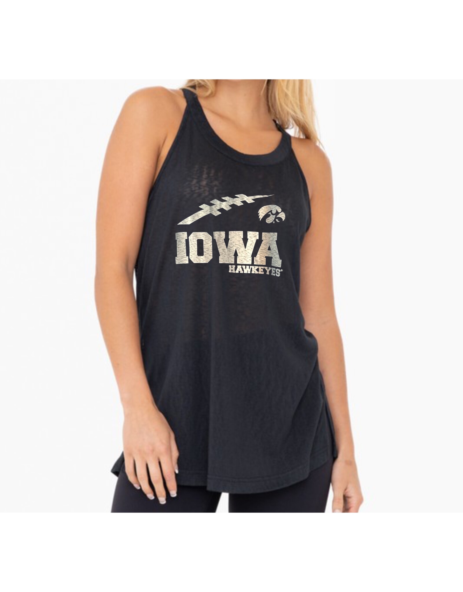 Iowa Hawkeyes Black Tank