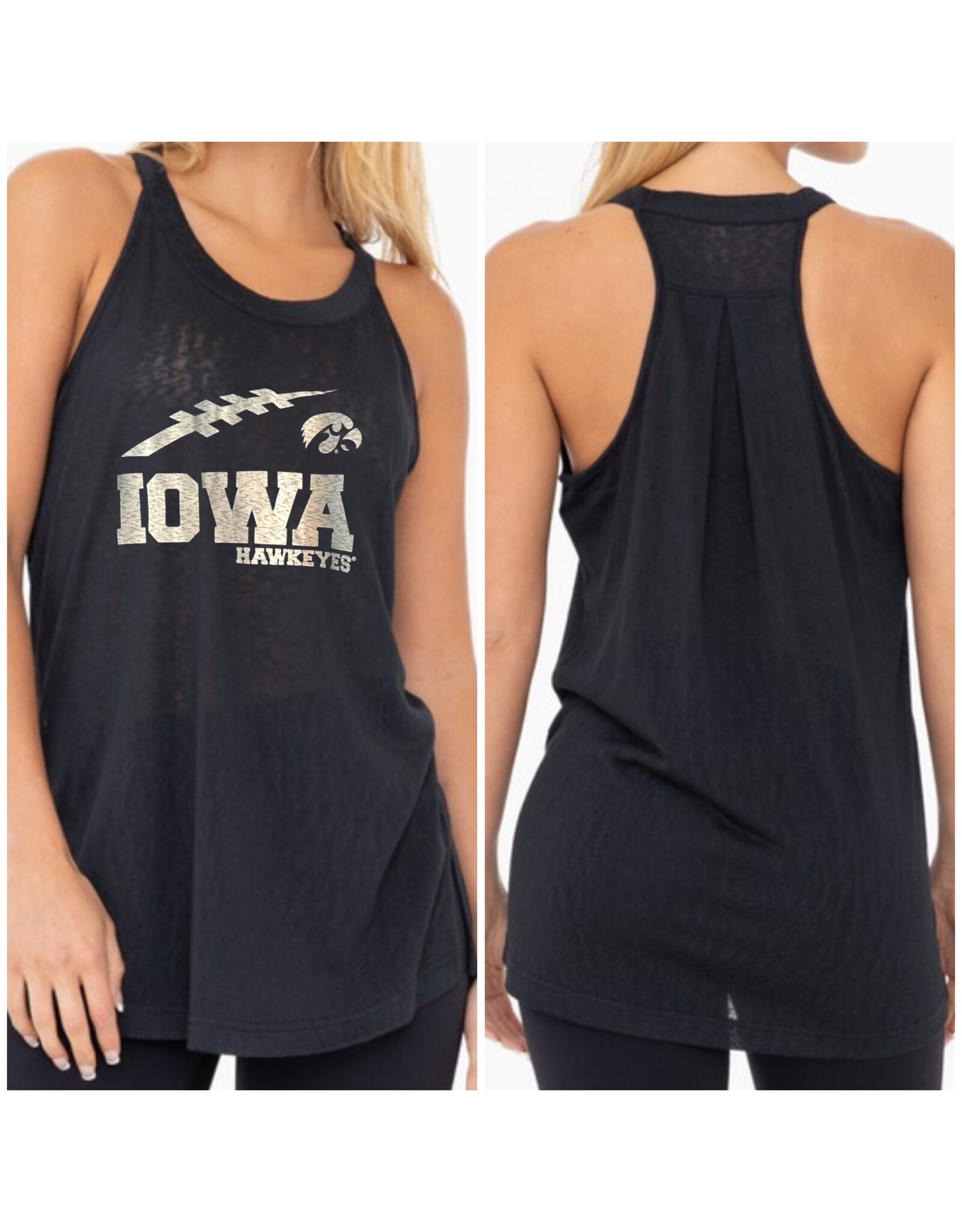 Iowa Hawkeyes Black Tank