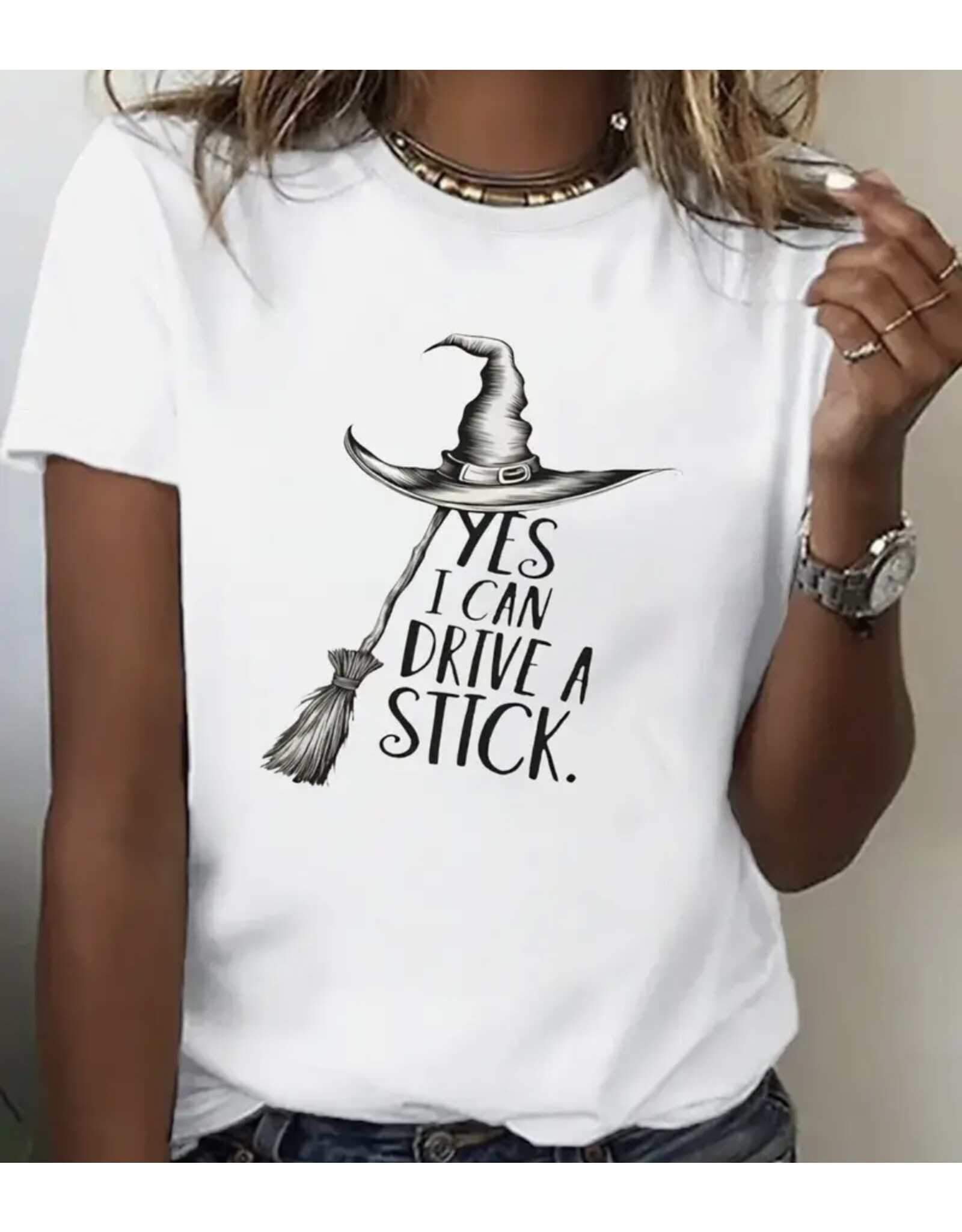 LATA Yes I Can Drive A Stick tee