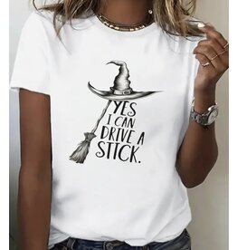LATA Yes I Can Drive A Stick tee