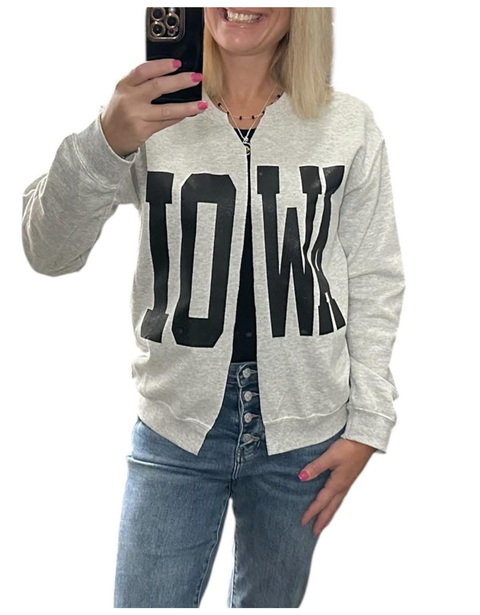 Iowa Sweatshirt Cardi