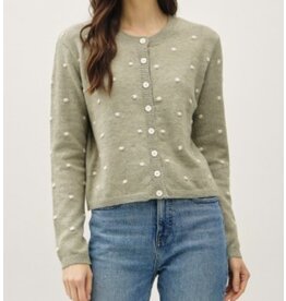 Polka Dots Sweater Cardigan