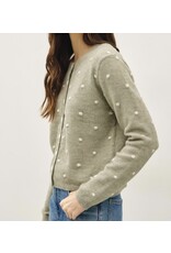 Polka Dots Sweater Cardigan
