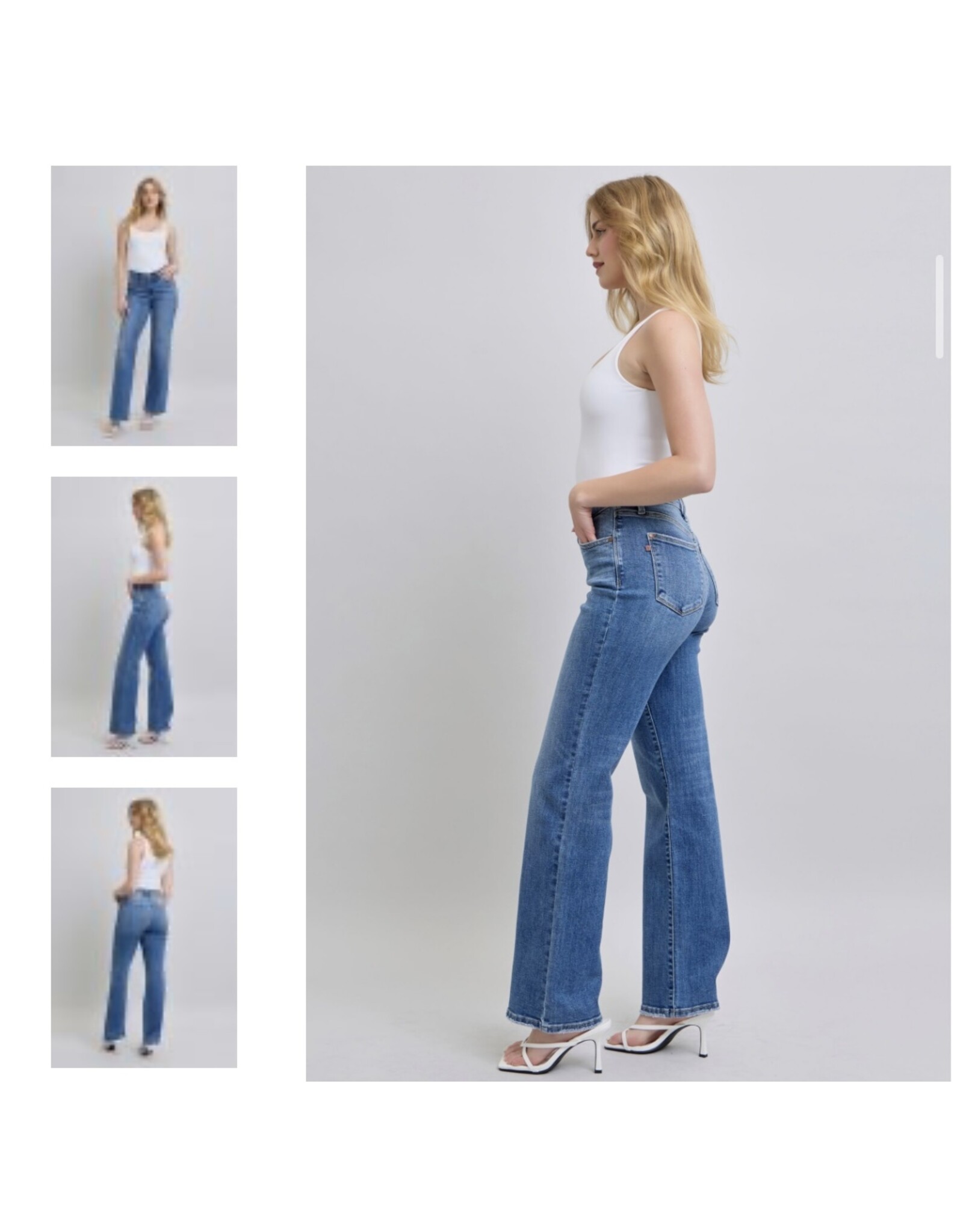 Judy Blue Judy Blue HW V Vintage Wash Straight